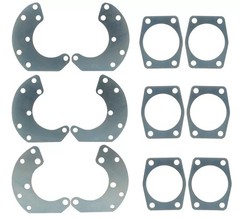 1973-79 Ford F-100 Front Disc Rotors & Rear Disc Brake Conversion-RED Calipers