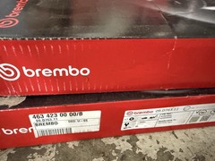 2019 Mercedes-Benz G63 AMG Front and Rear OEM Rotors From Low Mileage Vehicles