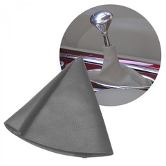 Grey Vertical Shifter or Emergency Brake Boot – Heavy-Duty Naugahyde – Hot Rod