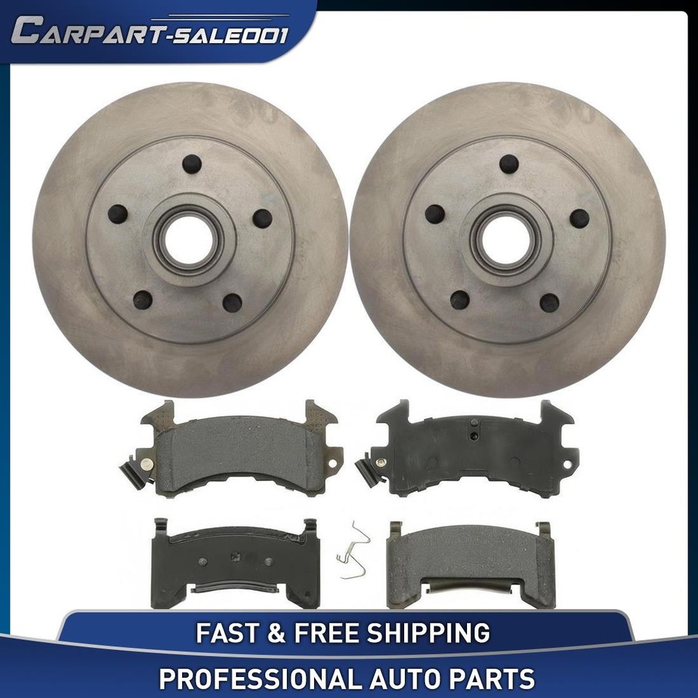 10.5″ Front Disc Brake Rotors Brake Pads Kit for 1978 Buick Century Regal 3.2L