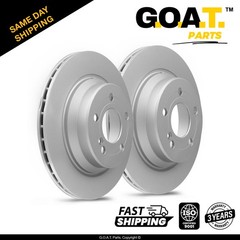 Rear Brake Rotor Set for 15-17 Mercedes-Benz CLS400 CLS500 07-11 CLS550 11.81 in