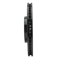 Genuine DFC Brake Rotor – Drilled and Slotted – Black 633-46046L