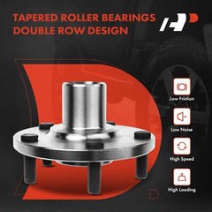 A-Premium Front Drilled Brake Rotors & Pad+Hub Bearing for Toyota Camry Avalon