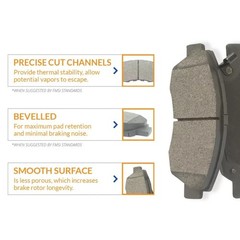 For 2014 – 2020 Nissan Rogue Front & Rear Drilled Brake Rotors Ceramic Pads Set