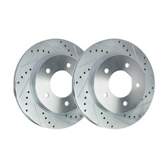 Brake Discs 4-Wheel Set Front & Rear 4WD for F150 Truck Ford F-150 2000-2003