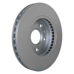 Bison Performance Pair 2 Front Coated 296mm Brake Rotors for LaCrosse Malibu 9-5