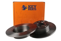 2x Brake Discs Pair Solid fits VW BEETLE 5C Rear 1.2 1.4 2.0 2.0D 14 to 19 255mm