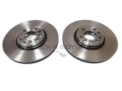 VAUXHALL ZAFIRA 1.9 CDTi SRi 120 150 FRONT 2 BRAKE DISCS SET NEW (308MM)
