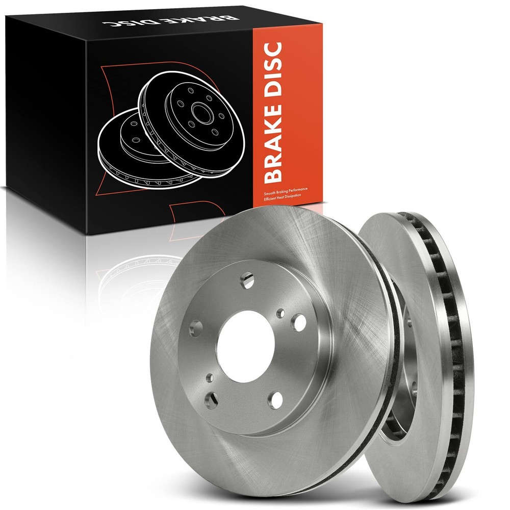 2pcs Disc Brake Rotors for Toyota Camry 1992-2001 L4 2.2L Front LH & RH 254 mm