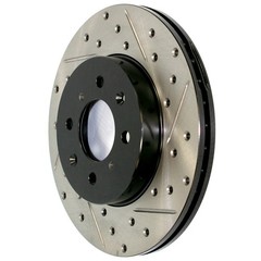StopTech 127.34145R Rear Right Drilled Brake Rotor for 2017-20 230i / 12-15 328i