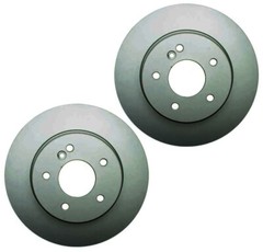 2x ZIMMERMANN REAR Brake Disc Rotor Kit For Volvo (VERiFy YEAR?) c30 c70 s40 v50