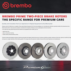 Front+Rear Brembo Disc Rotors+KDHBrake Pads for Skoda Superb 3T4 3T5 3V3 12-24