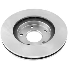 Front Vented & Rear Solid Disc Brake Rotors With Pads for Nissan Maxima 01-00