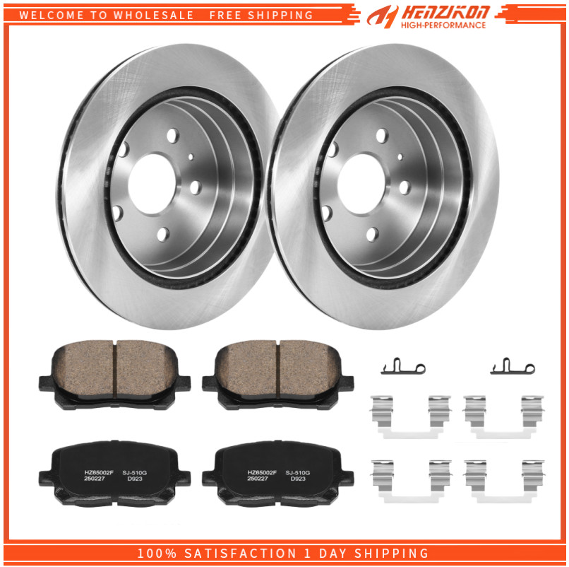 Front Disc Rotors Brake Pads for Toyota Corolla Matrix Pontiac Vibe 2003-2008