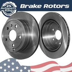 Rear Brake Rotors Set For Chevrolet Equinox GMC Terrain 2010-2017