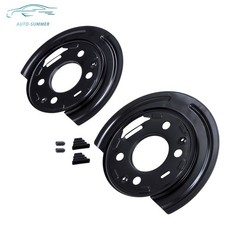 2× 924-223 Brake Backing Plate Dust Shield For Chevy Avalanche GMC Yukon 1999-06