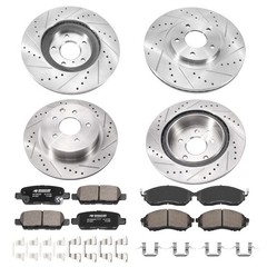 Front Rear Rotors Brake Pads for Infiniti G35 G37 EX35 M35 M45 Nissan 370Z 350Z