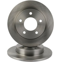 265mm Rear Brake Rotors Kit For Mazda 3 2004 2005 2006 2007 2008 20092010-2013