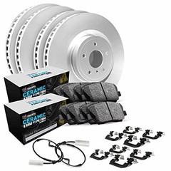 R1 Concepts Wdts2 11567 R1 Brake Rotors Carbon Coated W Euro Ceramic Pads