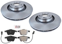 Front Premium Disc Brake Rotors Brake Pads Fits Audi A6 Quattro 05-2011 V8 4.2L