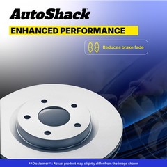 Coated Front Brake Rotors Pair for Ford F-250 Super Duty F-350 Super Duty 6.7L