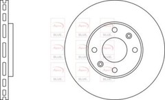 Brake Discs Pair Front FOR CITROEN C5 115bhp 1.8 01->04 Hatchback DC Blue