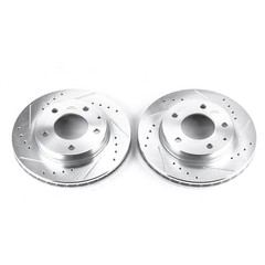PowerStop Disc Brake Rotor Set for Protege, Protege5, 626, Probe, MX-6 JBR577XPR