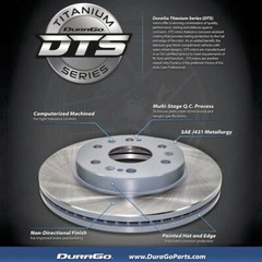 Disc Brake Rotor DURAGO TITANIUM SERIES DTS BR901650-01