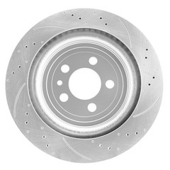 Front Rear Drilled Rotors Brake Pads for Ford Taurus Explorer Lincoln MKS MKT