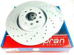 Audi A4 B7 DTM 2.0 TSFI (04-) front Brake Drilled Brake Discs | 320 x 30mm