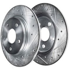 Rear Brake Rotors for 2006 2007 2008 2009 2010 2011 2012 Eclipse Galant DRILLED