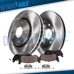 12.76″ Front Disc Rotors Ceramic Brake Pads for BMW 525xi 528i 530i 530xi 535xi