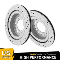 335mm Rear Disc Brake Rotors for Toyota Tundra Sequoia Lexus LX600 2022 – 2023