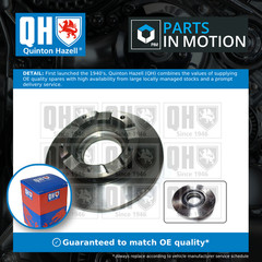 2x Brake Discs Pair Solid fits FORD TRANSIT V363 TDCi 2.2D Rear 13 to 18 288mm