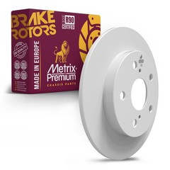 Rear Disc Brake Rotor for 11-17 Lexus CT200h 09-10 Pontiac Vibe 10.2 inch