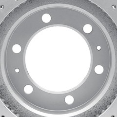 For Toyota Hilux 2009-2012 Brake Rotor | 108 mm. / 4.25 in. Center Hole Diameter