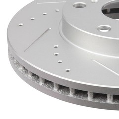 Front Brake Rotors Discs For Toyota Avalon Camry Sienna Slotted Drilled 2 Pcs