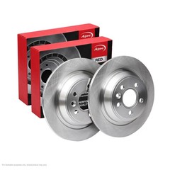 2x APEC Rear Brake Discs For FORD KUGA I 2.0 TDCi 4×4 2010-12 103kW/140HP/1997cc