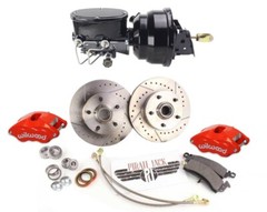 1970-77 Camaro Disc Brake Kit Upgrade & Black Out Power Booster Kit