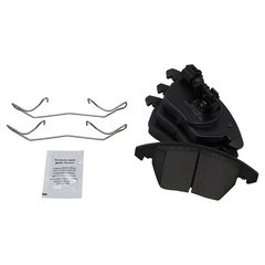 TRQ Performance Front Brake Pad & Rotor Kit Fits 2011 Audi A3