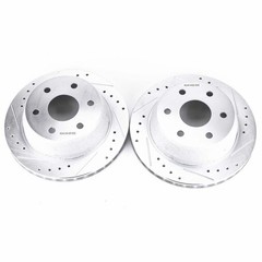 Power Stop Brake Rotors For Cadillac Escalade ESV 2003-2006 Front Evolution Pair