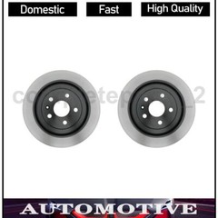 2 Rear Brake Rotors Fits Cadillac CTS 3.0L 3.6L 6.2L