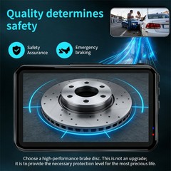 Front Rear Disc Rotors + Ceramic Brake Pads For Hyundai Azera 2016 2017 Limited