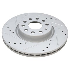 TRQ Performance Front Brake Pad & Rotor Kit Fits 2011 Audi A3