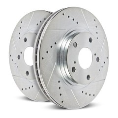 PowerStop Evolution Drilled & Slotted Rotors for Honda Civic 2016-2017 – Rear