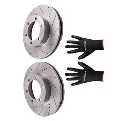 Front Brake Rotors Kit for Toyota Sequoia 2001-2007 Tundra 2000-2006 S31267