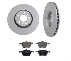 For Volvo 03-10 XC90 Only With 317MM 12.4 Inch Front Brake Rotors Brake Pads