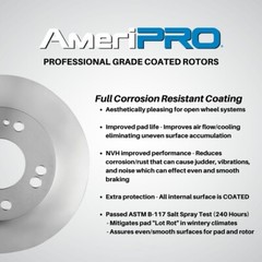Disc Brake Rotor-AmeriPro – GeoMet Coated AMERIBRAKES 583407