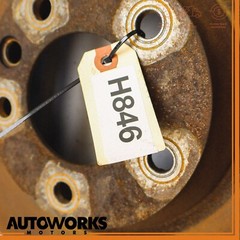 03-18 Porsche Cayenne S 955 Front Left & Right Side Brake Disk Set Of 2 OEM