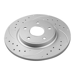 Rear Disc Rotors Ceramic Brake Pads Kit 11.1” For Honda S2000 2.0L 2.2L 2-Door